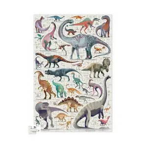 150-piece puzzle Crocodile Creek Le Monde De Dinosaures image-1