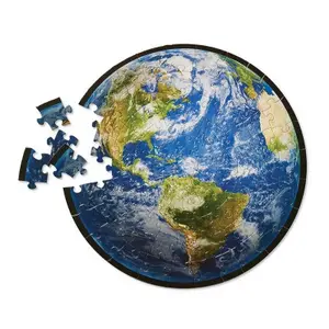 100-piece puzzle Crocodile Creek NASA Terre image-1