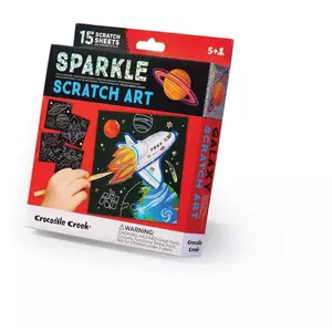 Scratch card Crocodile Creek Creativity Exploration spatiale image-1