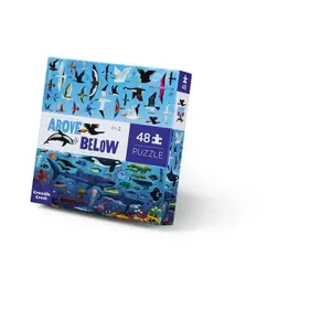 48-piece puzzle Crocodile Creek Dessus & Dessous - Le Ciel Et La Mer image-0
