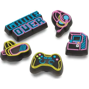 Jibbitz Crocs Lights Up Neon Gamer image-1