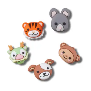 Jibbitz Crocs 3D Animal Mix Face (x5) image-0