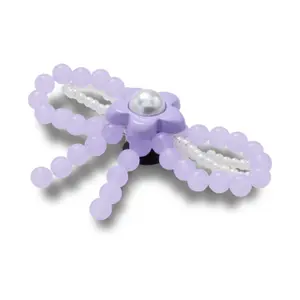 Jibbitz Crocs Purple Meta Pearl Bow image-0