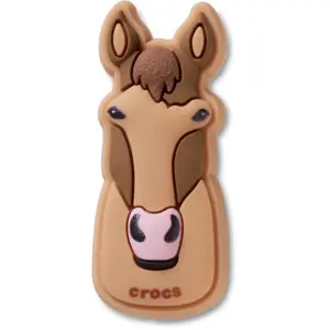 Jibbitz Crocs Brown Horse Head image-0