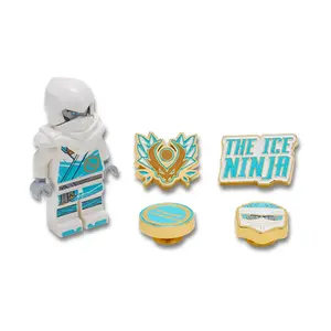 Jibbitz Crocs 4LW Ninjago Zane (x5) image-1