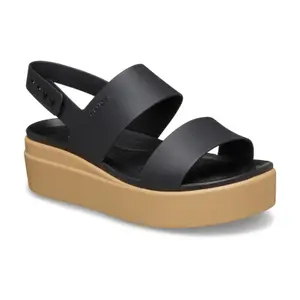 Sandalias de cuña para mujer Crocs Brooklyn Low Wedge image-4