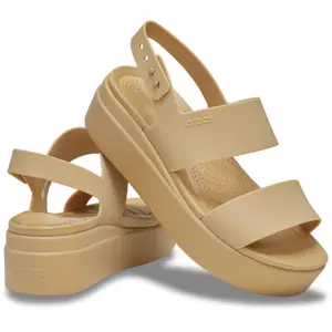 Sandalias de mujer Crocs Brooklyn Low Wedge image-1