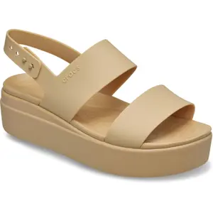 Sandalias de mujer Crocs Brooklyn Low Wedge image-4