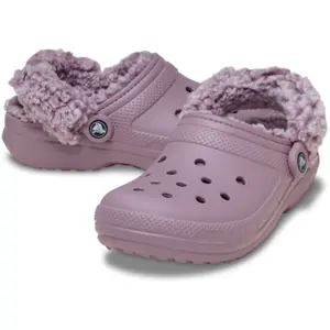 Zuecos forrados de polar Crocs Classic image-1