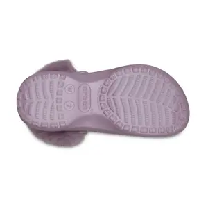 Saboty dívka Crocs Classic Platform Fuzz Lined image-2