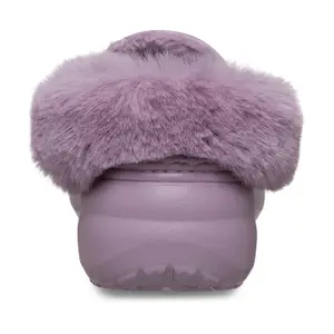 Saboty dívka Crocs Classic Platform Fuzz Lined image-4