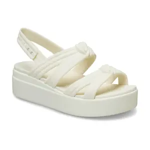 Sandalias de cuña para mujer Crocs Brooklyn Knot Low Wedge image-4