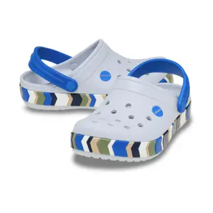 Sabots enfant Crocs Crocband Chevron image-2
