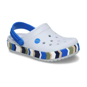Sabots enfant Crocs Crocband Chevron image-1