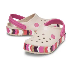 Baby clogs Crocs Crocband Chevron image-2