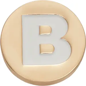 Jibbitz Crocs Gold Letter B image-0