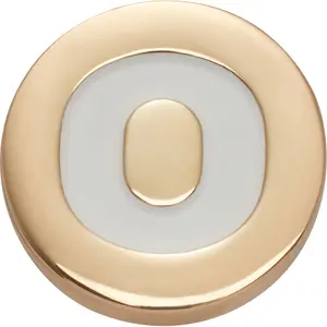 Jibbitz Crocs Gold Letter O image-0