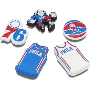 Jibbitz Crocs NBA Philadelphia 76ers (x5) image-1