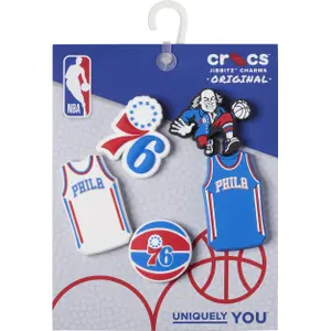 Jibbitz Crocs NBA Philadelphia 76ers (x5) image-3