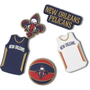Jibbitz Crocs NBA New Orleans Pelicans (x5) image-0