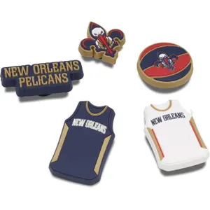 Jibbitz Crocs NBA New Orleans Pelicans (x5) image-1