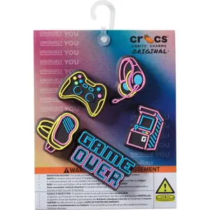 Jibbitz Crocs Lights Up Neon Gamer image-3