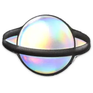 Jibbitz Crocs Iridescent Saturn image-0