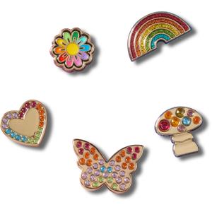 Jibbitz Crocs Rainbow Elvtd Festival (x5)