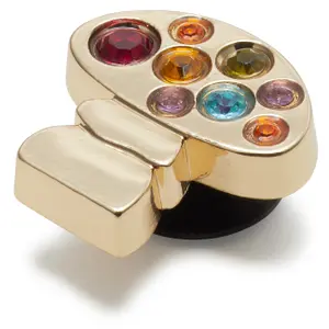 Jibbitz Crocs Festival Gold Rainbow Mushroom image-1