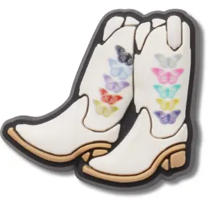 Jibbitz Crocs Butterfly Cowgirl Boots image-0