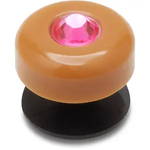 Jibbitz Crocs Acrylic Brown Gem image-1