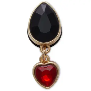 Jibbitz Crocs Dangle Ruby Heart image-0