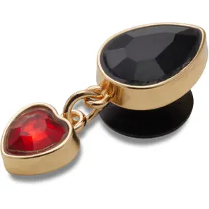 Jibbitz Crocs Dangle Ruby Heart image-1