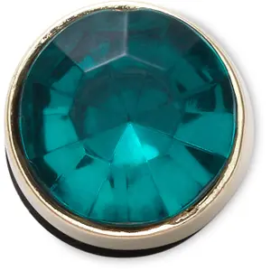 Jibbitz Crocs Emerald Gold Gem image-0