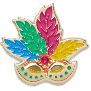 Jibbitz Crocs Carnival Mask image-0