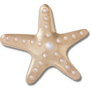 Jibbitz Crocs Gold and Pearl Starfish image-0