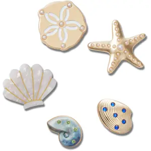Jibbitz Crocs Gold Seashell image-0
