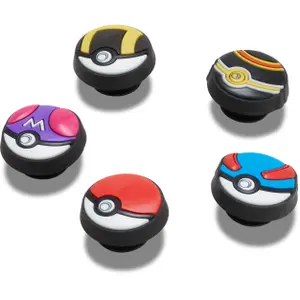 Jibbitz Crocs Poke Ball (x5) image-1
