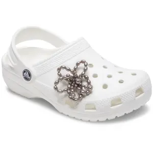 Jibbitz Crocs Grey Pearl Beaded Daisy image-2