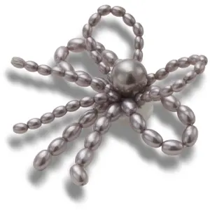 Jibbitz Crocs Grey Pearl Beaded Bow image-1