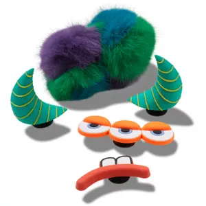 Jibbitz Crocs Make Your Own Silly Monster (x5) image-1
