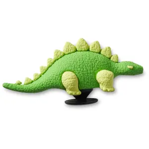 Dekorativ statyett Crocs 3D Green Dino with Scales
