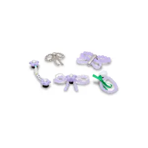 Jibbitz Crocs Purple Meta (x5) image-1