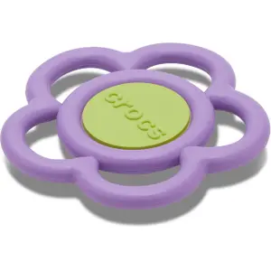 Jibbitz Crocs Mega Purple and Green Flower image-1