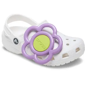 Jibbitz Crocs Mega Purple and Green Flower image-2