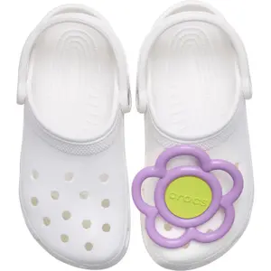Jibbitz Crocs Mega Purple and Green Flower image-3