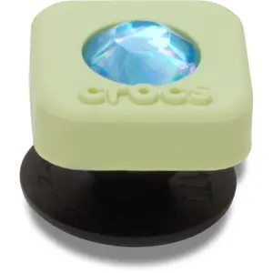 Jibbitz Crocs Green PVC Square SMT Gem image-1