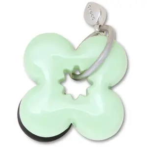 Jibbitz Crocs Green Meta Flower Dangle image-0