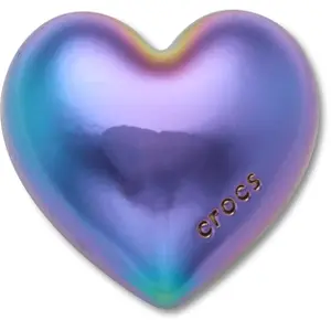 Jibbitz Crocs Iridescent Bubble Heart image-0