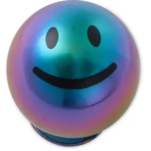 Jibbitz Crocs Iridescent Smile Face image-0